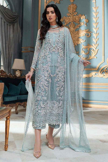 Luxury Festive Collection – Organza & Satin Silk Embroidered Suit