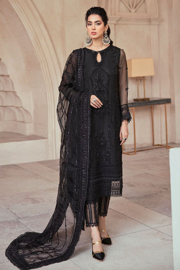 Mushq Wedding Edition – Luxury Net Suit (BLACK)