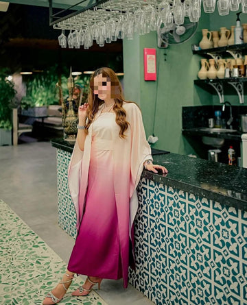 Lulusar Digital Printed 3-Piece Silk Suit ( Design 58)